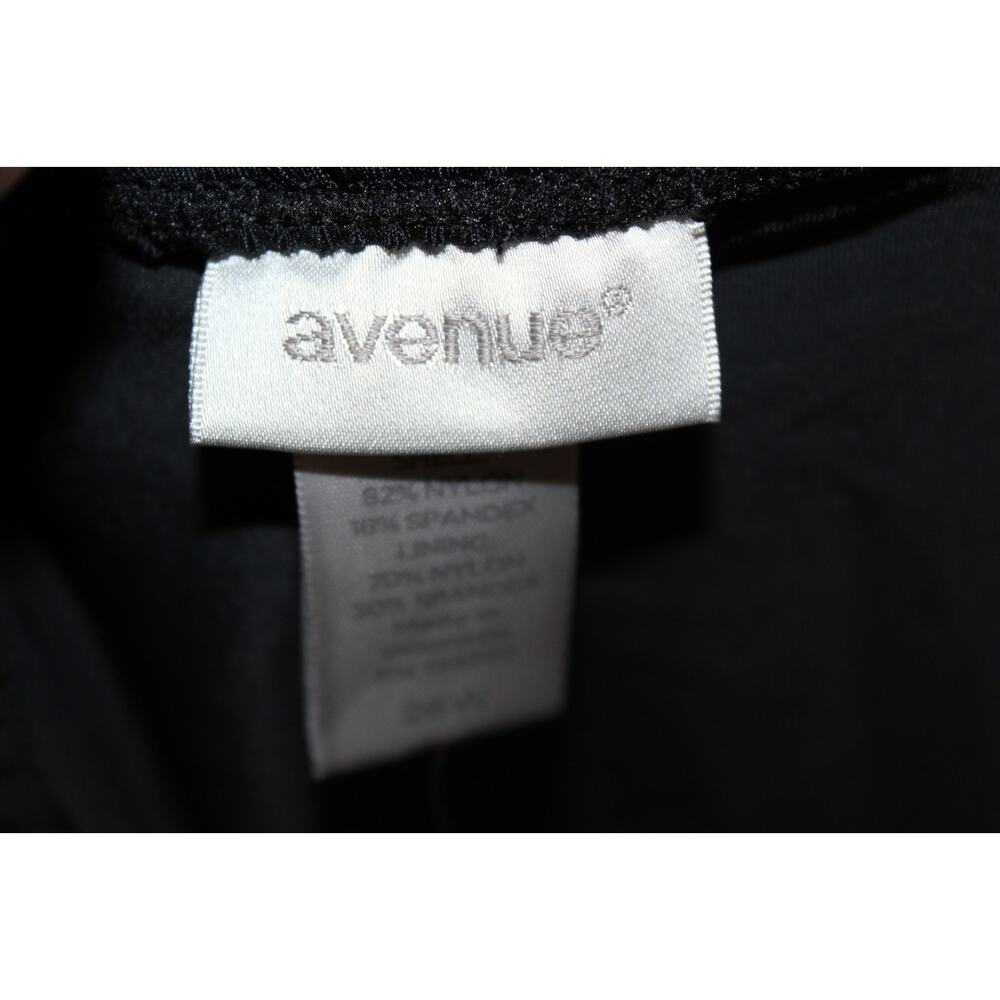 NWT Avenue Swim Skort Skirt Shorts Swim Bottoms Black Women's Plus Size 26W - Picture 9 of 13